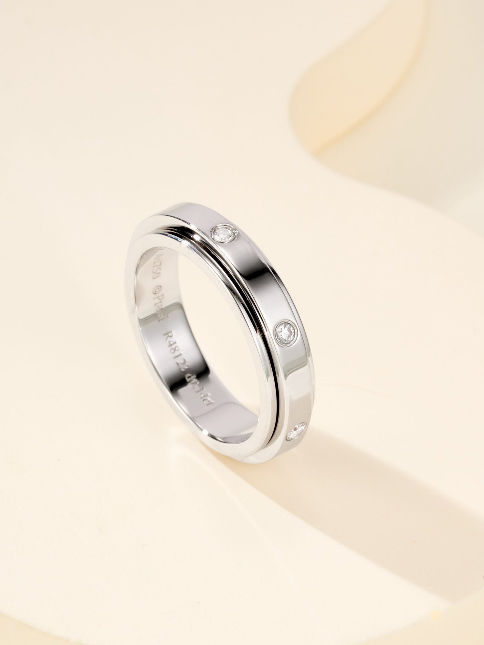 Time Run Narrow 7-Diamond Ring - 图片 7