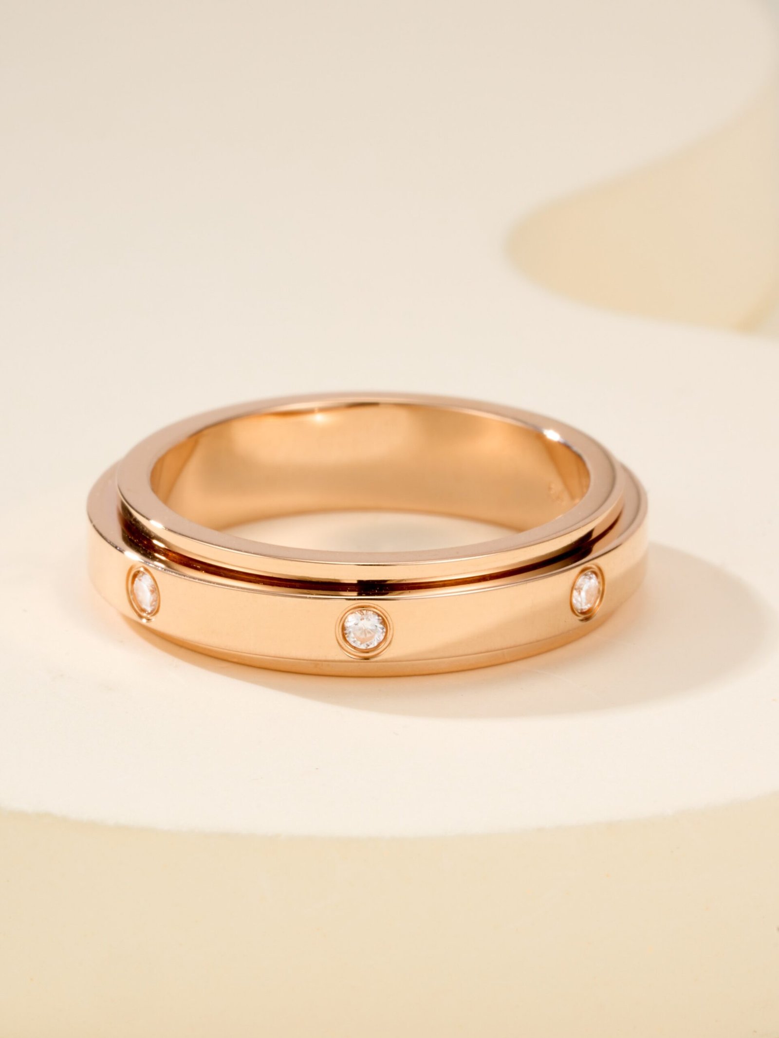 Time Run Narrow 7-Diamond Ring - 图片 9