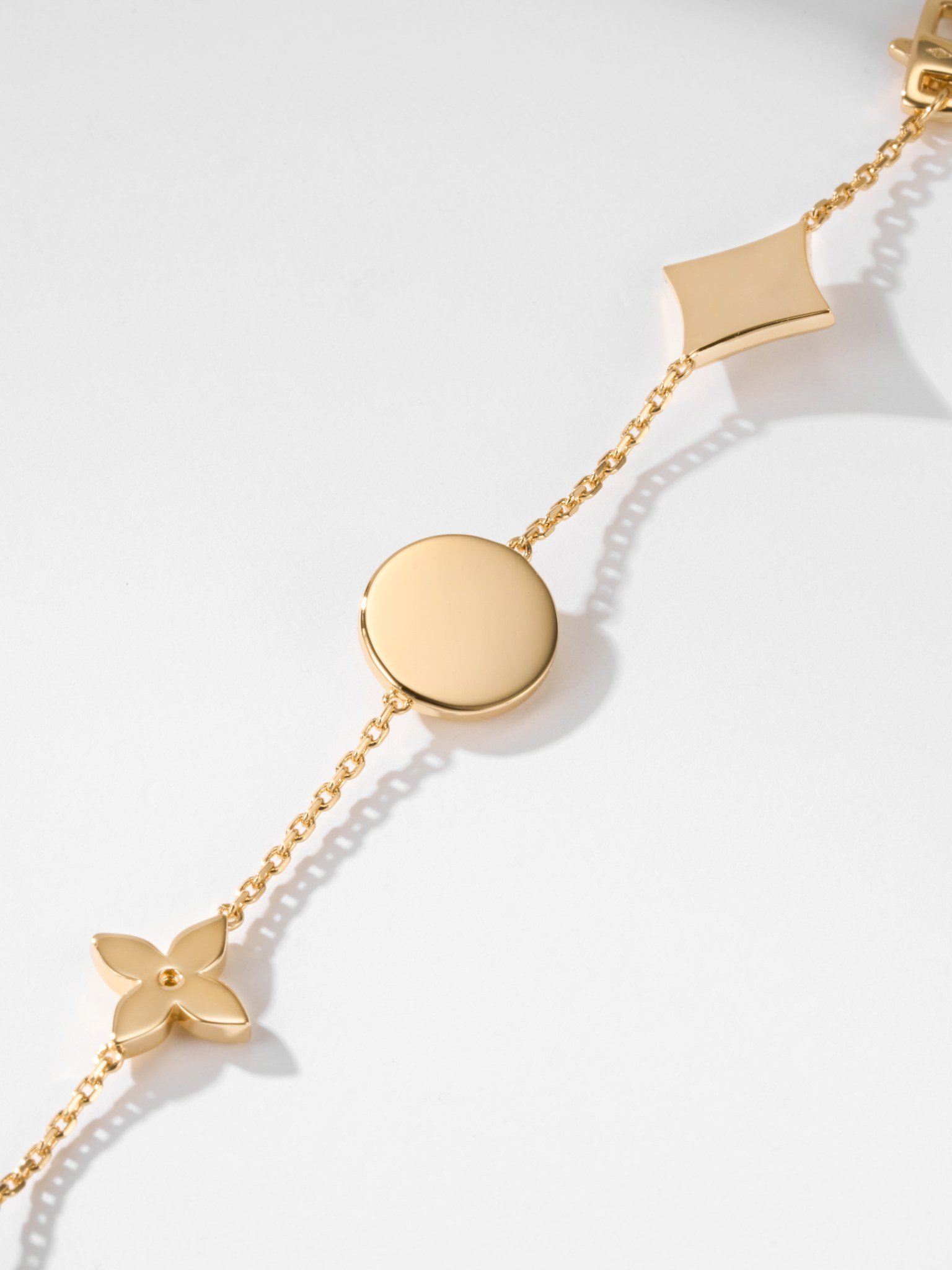 LV Classic Five Flower White Beimu Bracelet - 图片 10