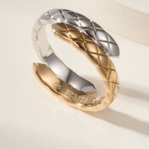 Coco crushToi et Moi Two tone Ring