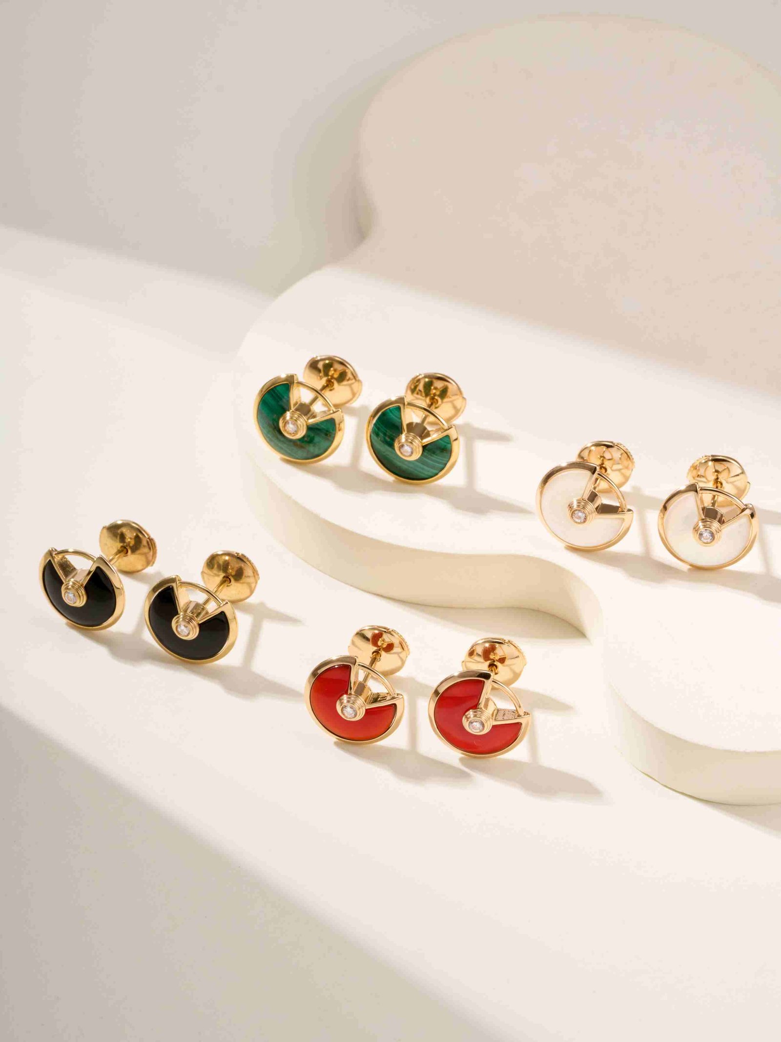 Classic amulet earrings