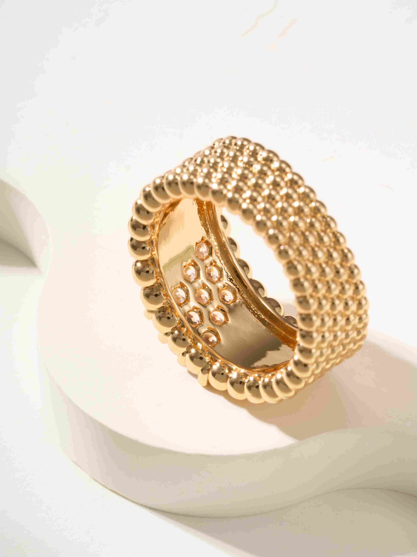 Perlee diamonds five row diamond ring - Image 8