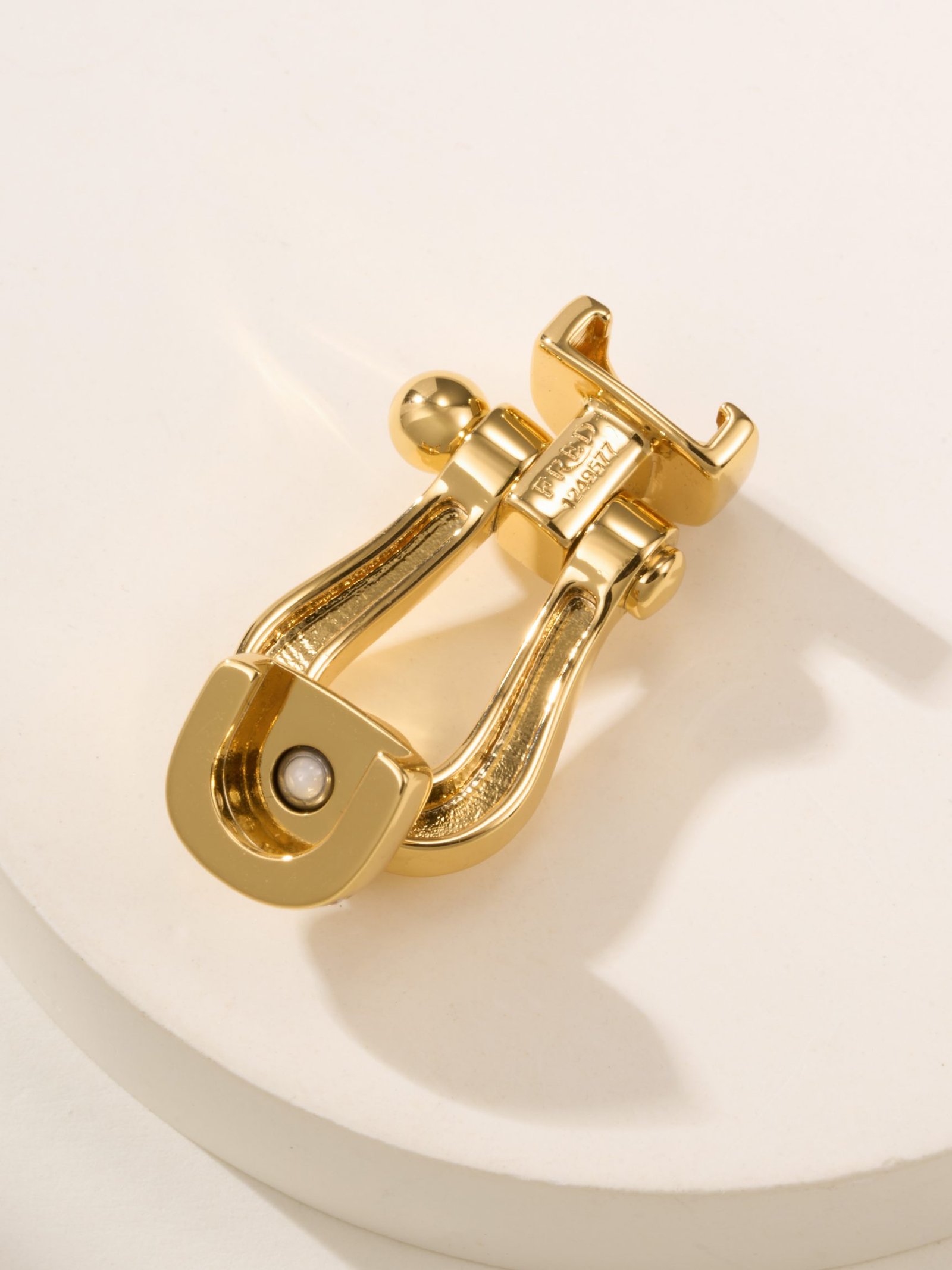 10 degree diamond horseshoe bracelet (large size) - 图片 5