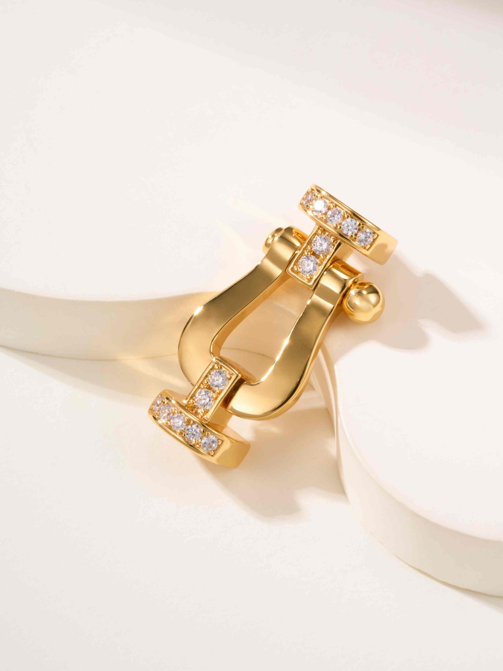 10 degree diamond horseshoe bracelet (large size) - 图片 10