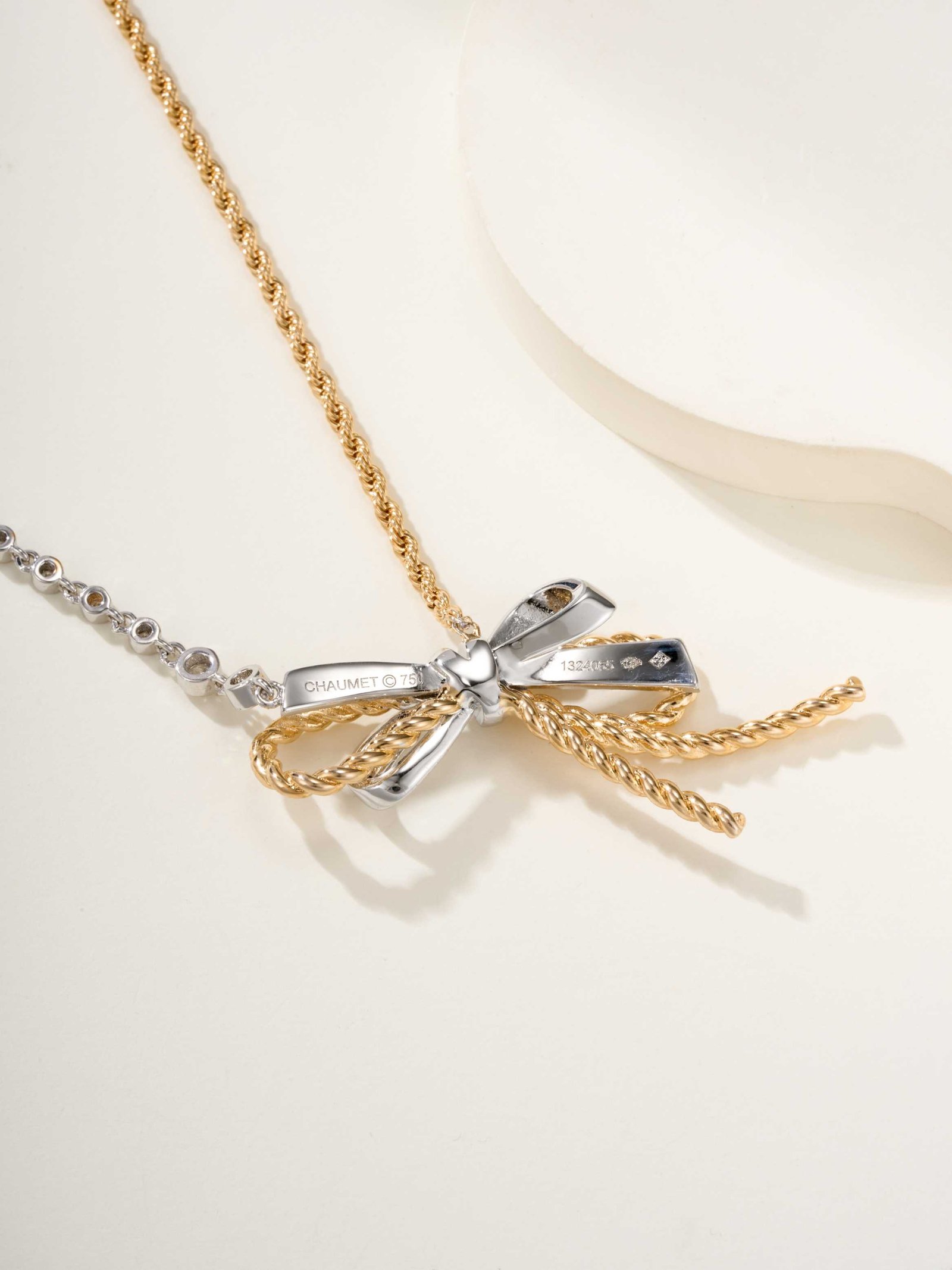 Chaumet Bow Necklace - Image 6