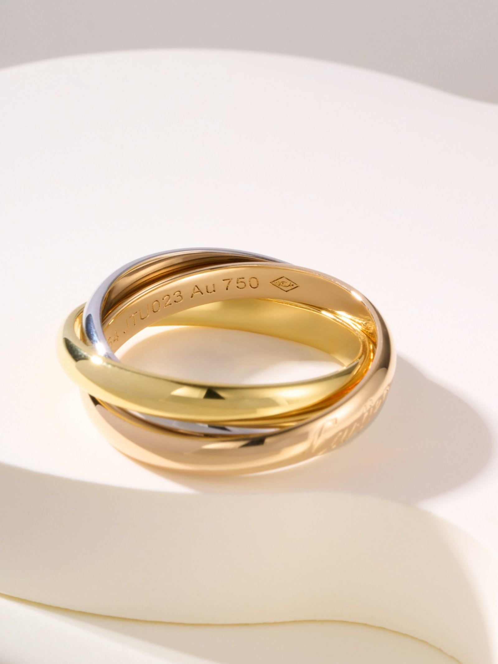 Trinity Classic 3-Color Ring Medium - Image 5