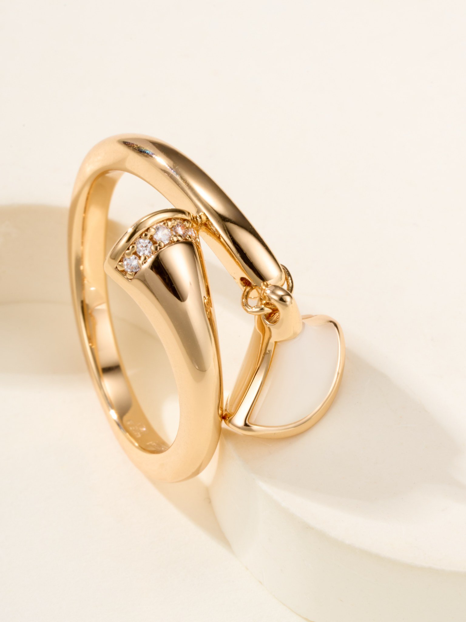 Diva Belly Small Skirt Ring - Image 5