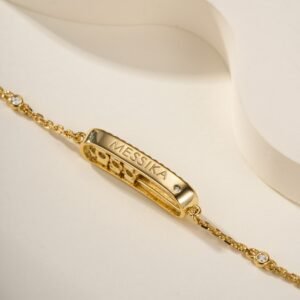 Messika Three Diamond Sliding Bracelet