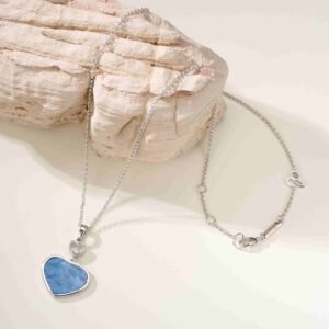 Happy Love Blue Beimu Necklace