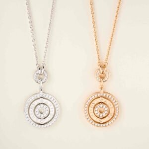 BV Time to Run Full Diamond Necklace