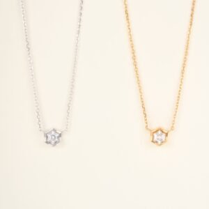 Bee My Love Single Diamond Necklace