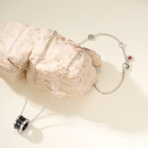 CNC Crafted Little Red Man Necklace (Alloy)