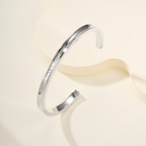T Home 1837 Narrow Bracelet (Made of White Copper)