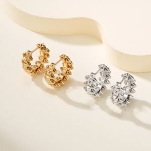 Clash de Mini Rivet Earrings