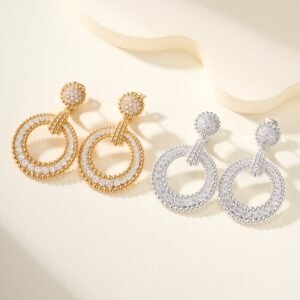 Perlee Diamonds Full Diamond Earrings