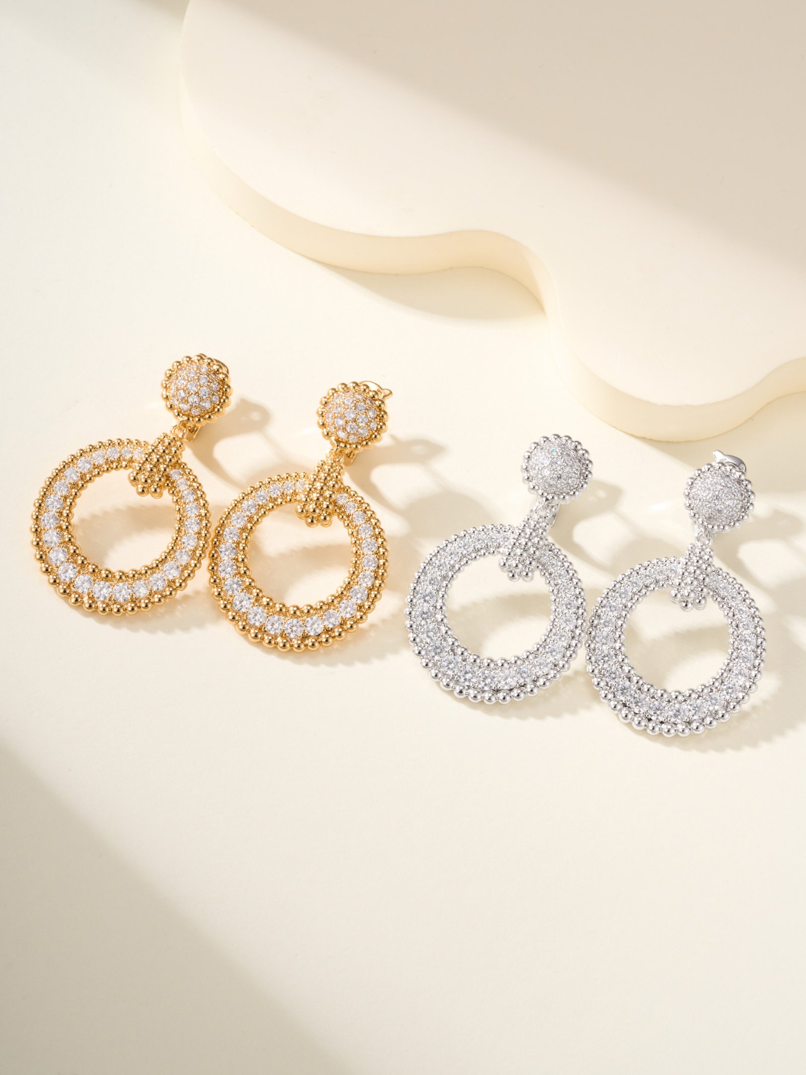 Perlee Diamonds Full Diamond Earrings
