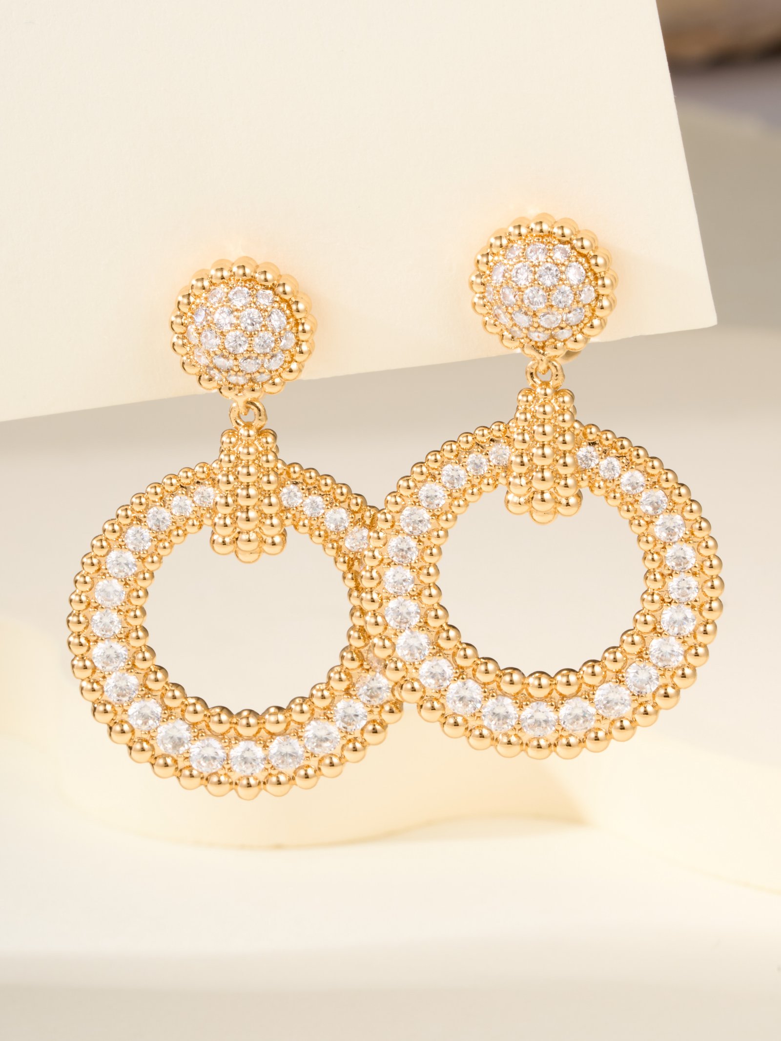 Perlee Diamonds Full Diamond Earrings - 图片 8