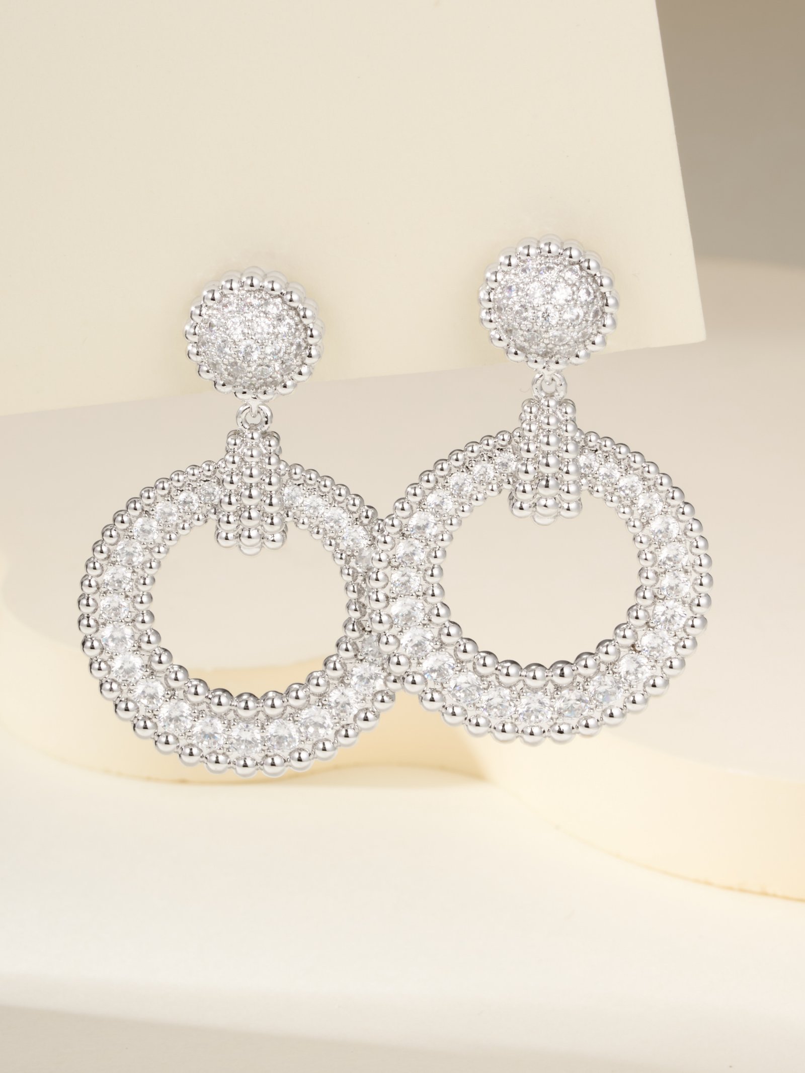 Perlee Diamonds Full Diamond Earrings - 图片 7