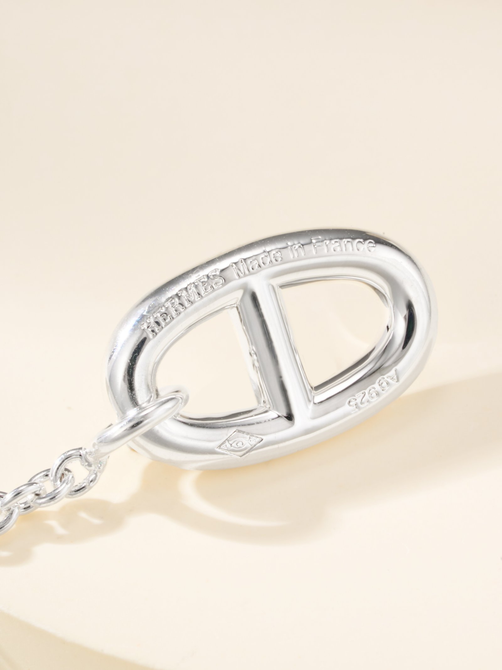 Pig Nose Chain Buckle Earrings - 图片 8