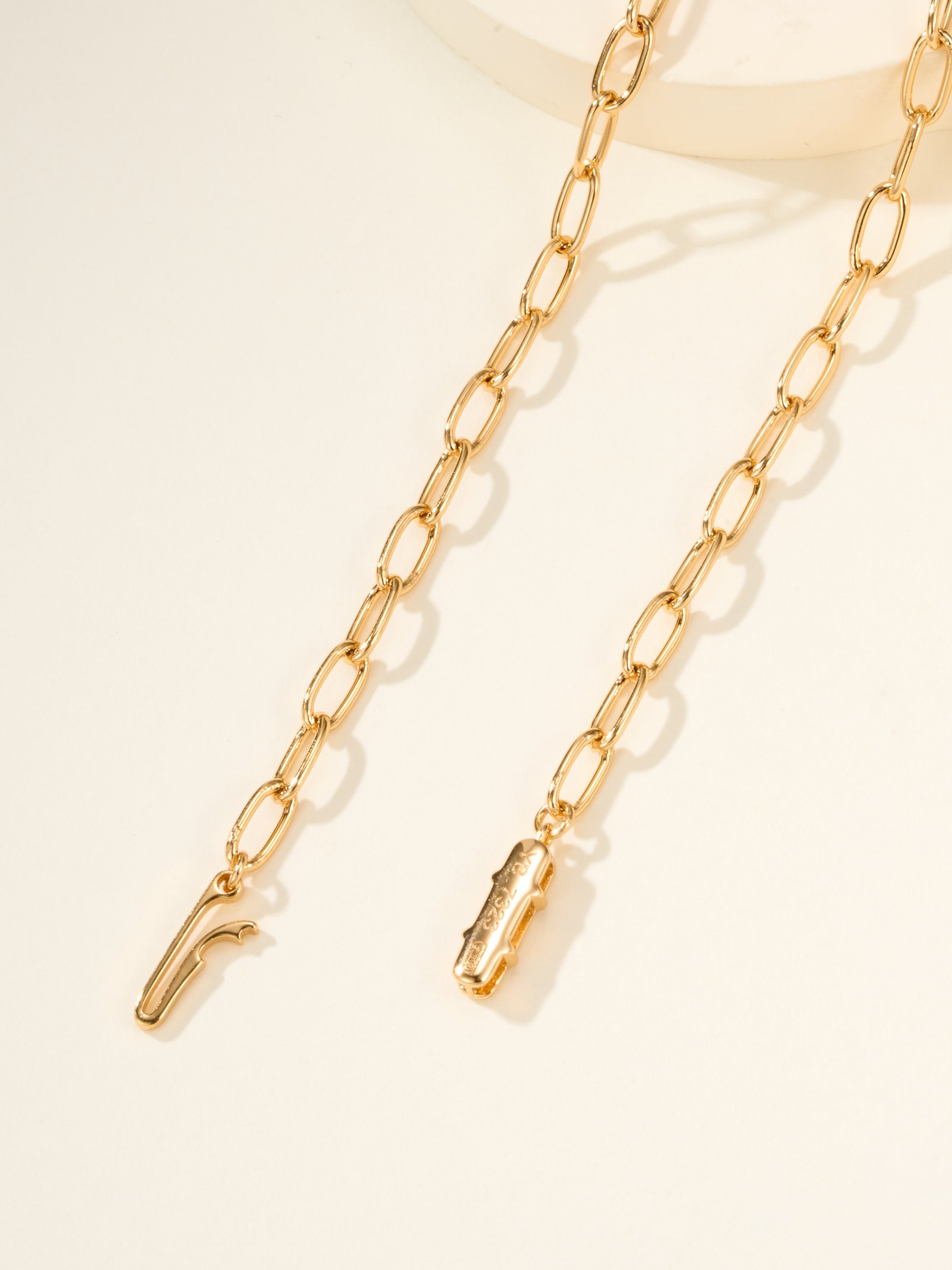 Extra large nail necklace (chain length 70cm) - 图片 10