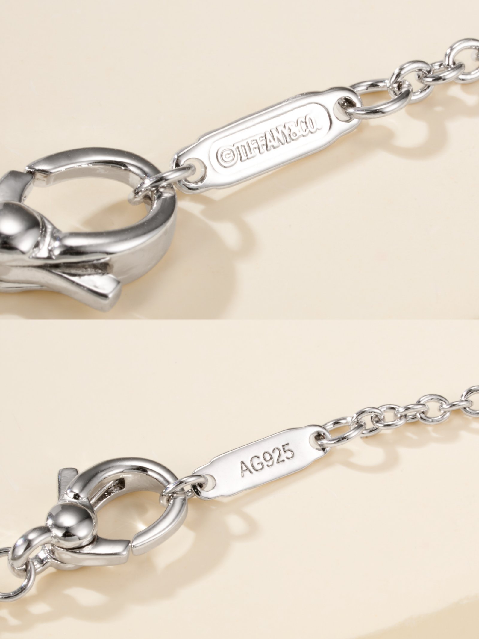 Tiffany Blue Love Lock Necklace - 图片 4