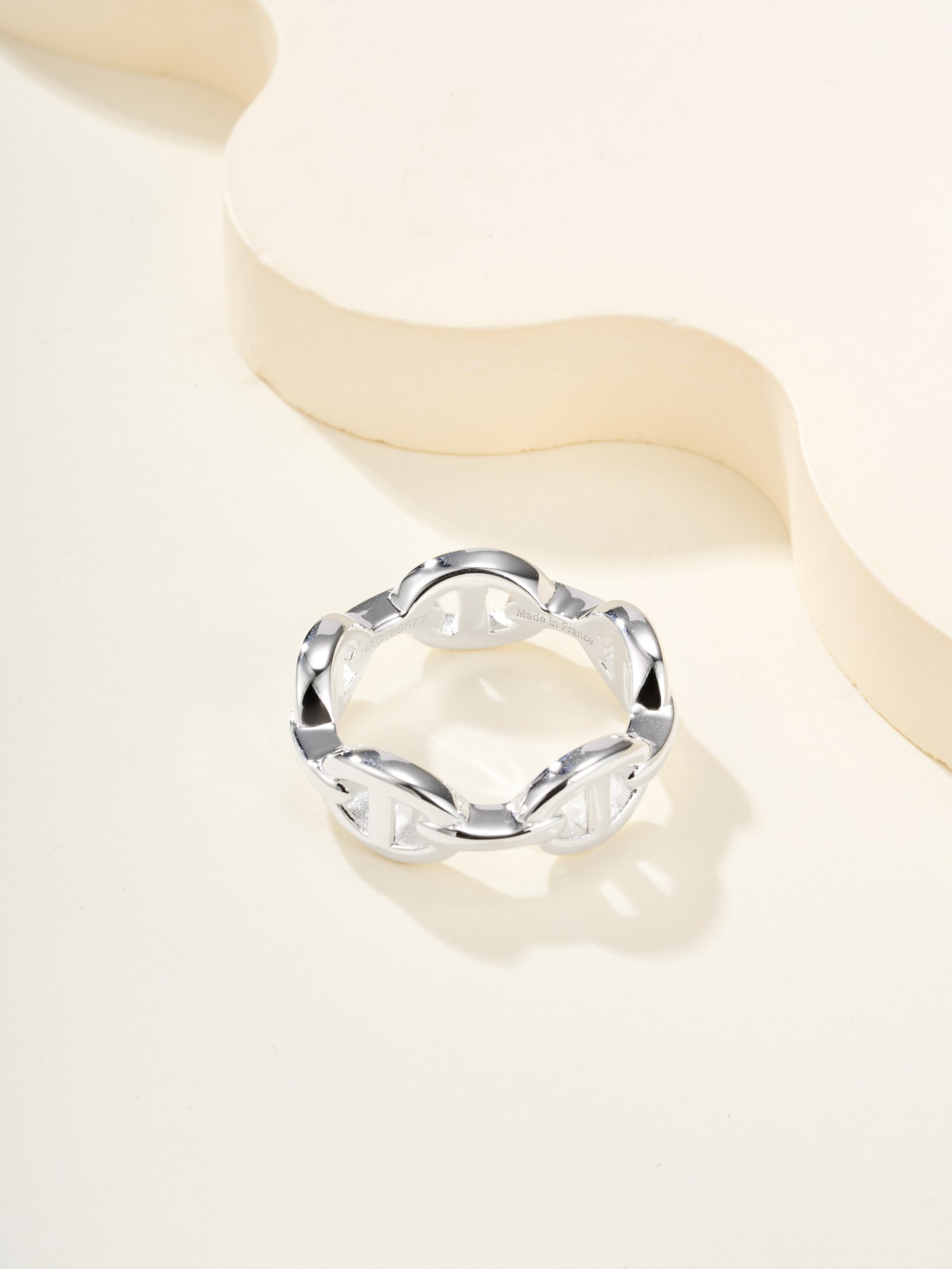 Pig Nose Diamond free Ring - 图片 4