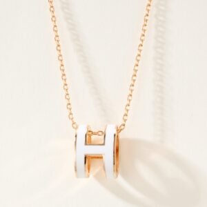 Classic popH French color necklace (original chain length 40cm)