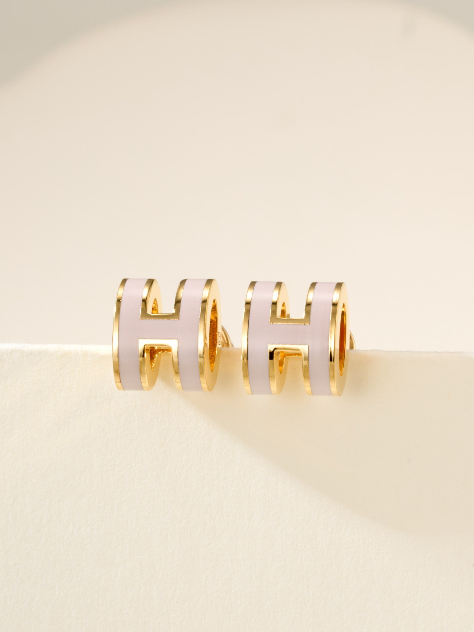 H-flange mini pop earrings - 图片 14