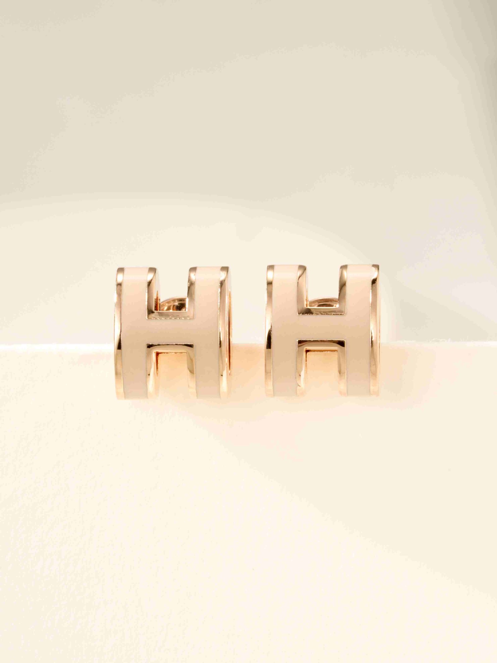 H-flange mini pop earrings - 图片 15