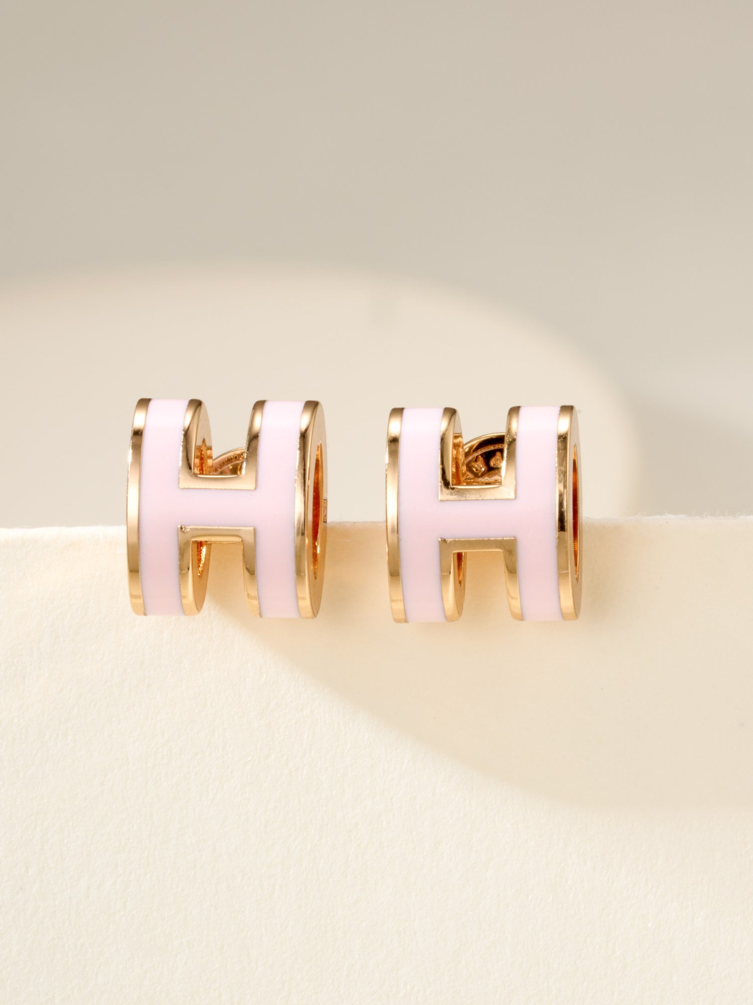H-flange mini pop earrings - 图片 9