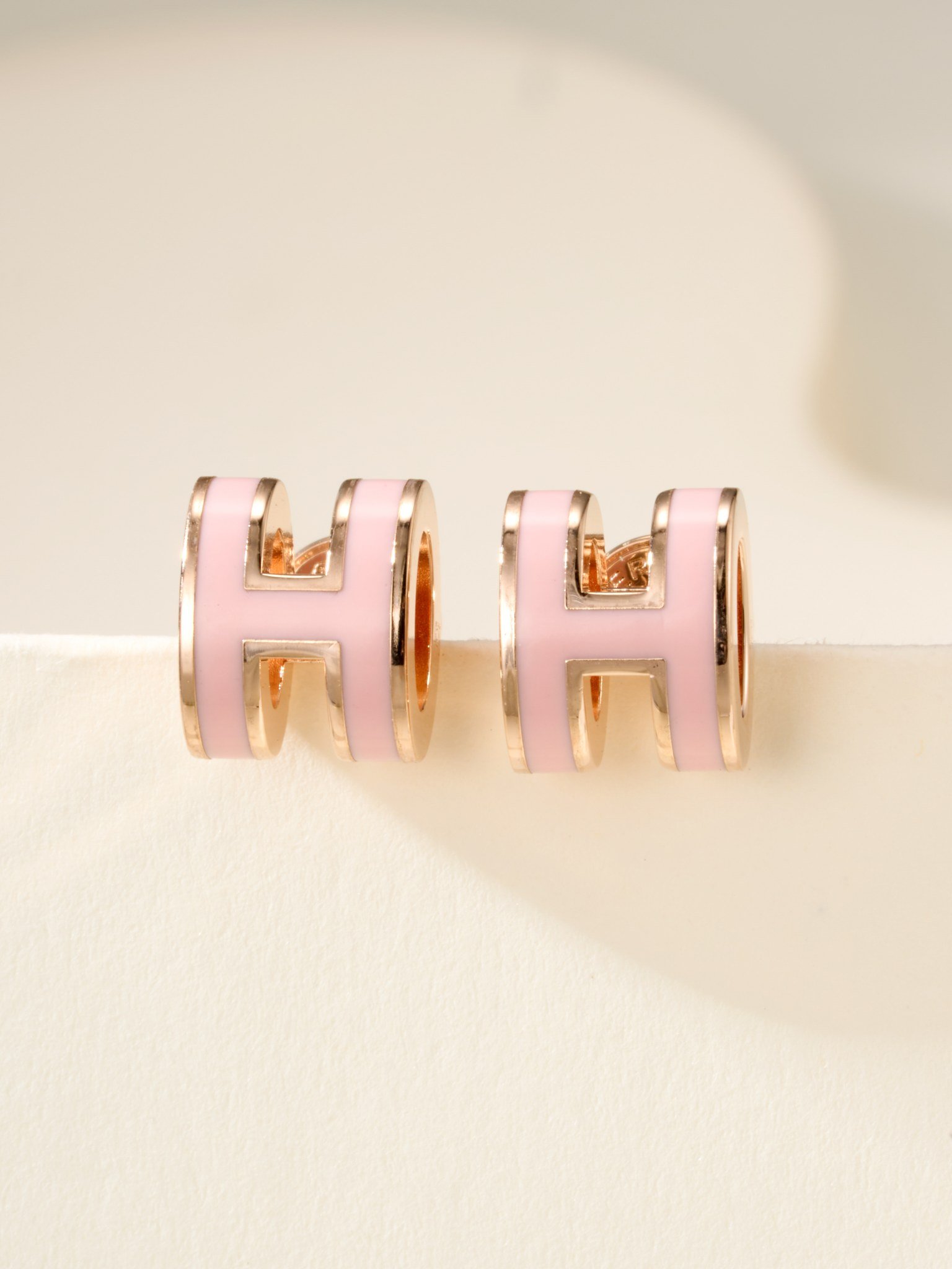 H-flange mini pop earrings - 图片 20