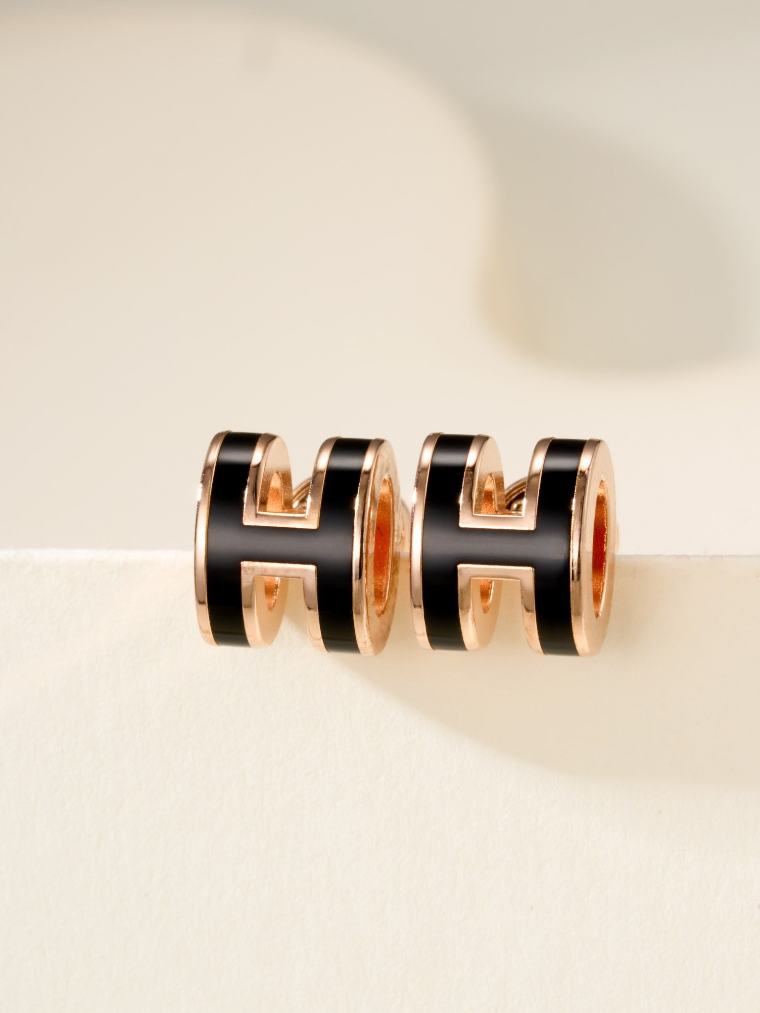 H-flange mini pop earrings - 图片 18