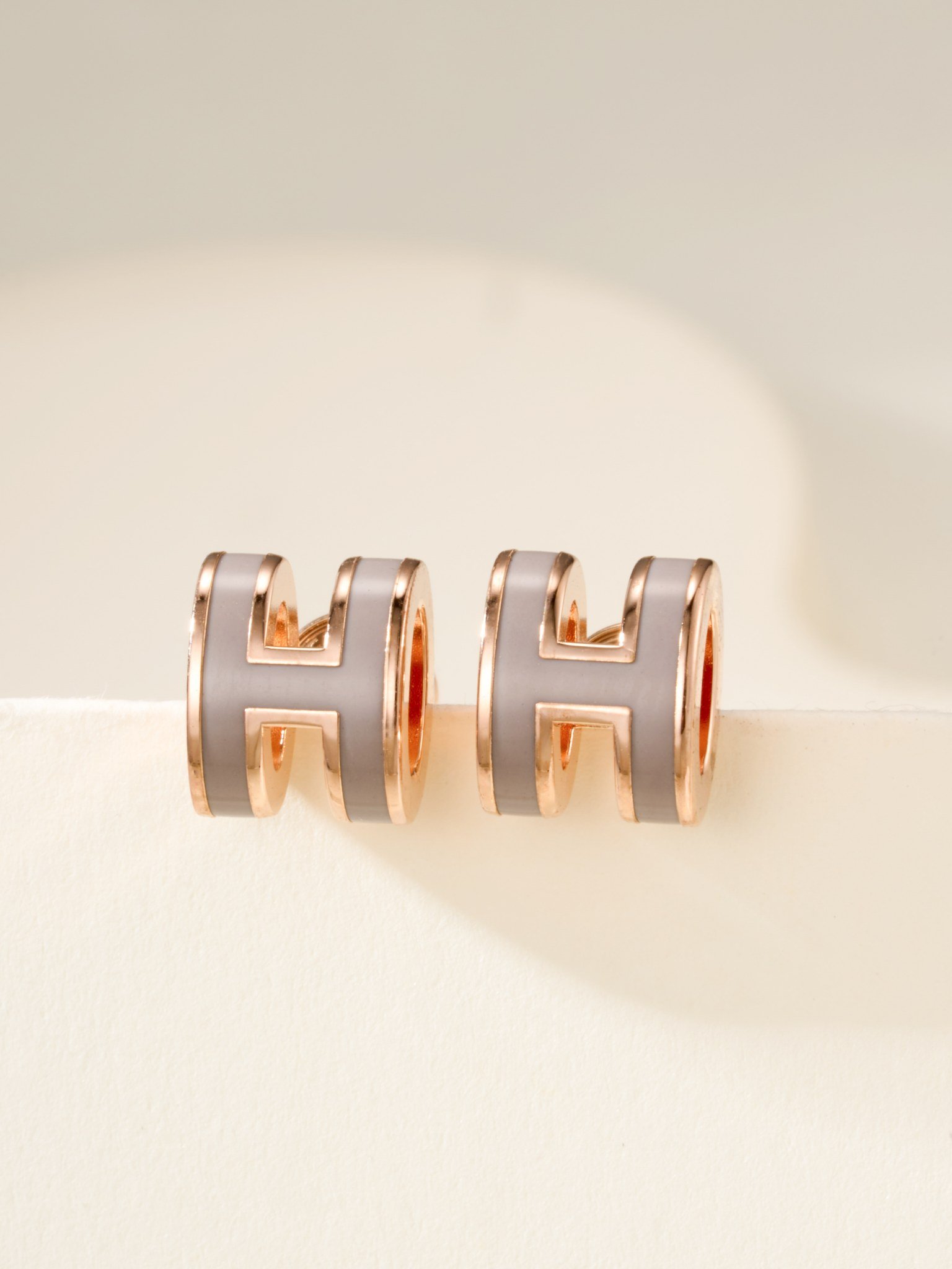 H-flange mini pop earrings - 图片 13