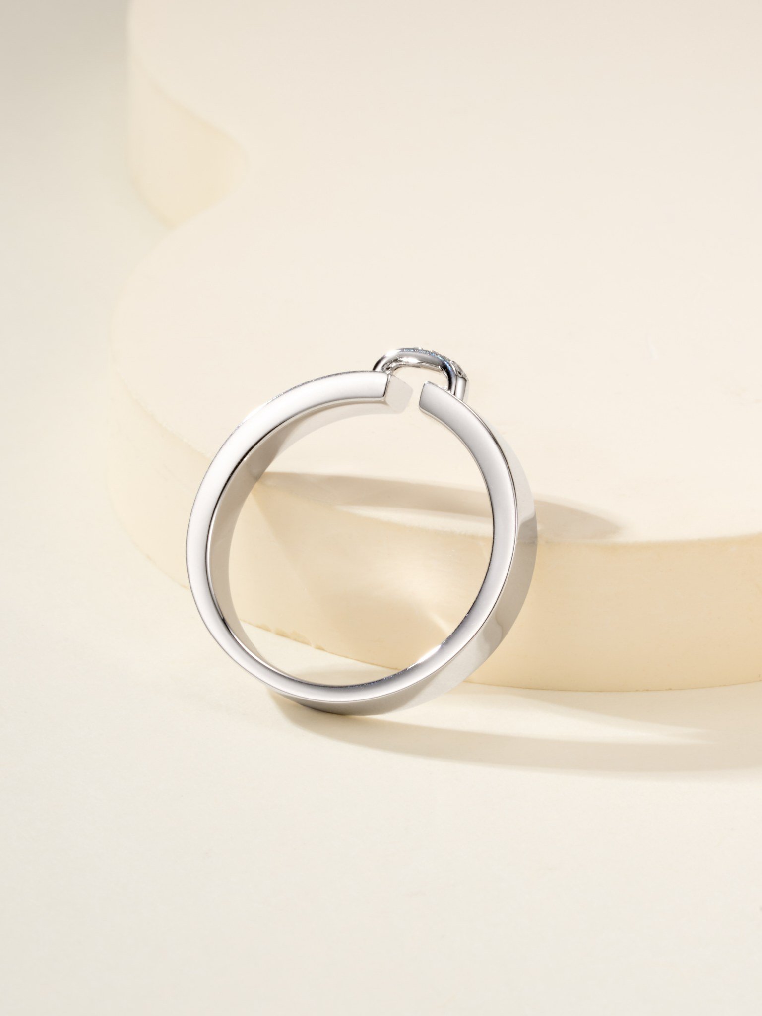 CHAUMET Yuan Series · Lifetime series Liens diamond free ring (colored white) - 图片 6