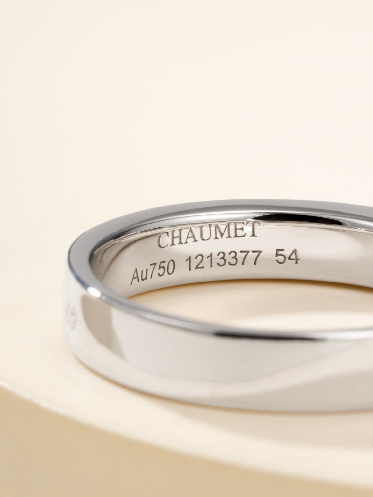CHAUMET Yuan Series · Lifetime series Liens diamond free ring (colored white) - 图片 4