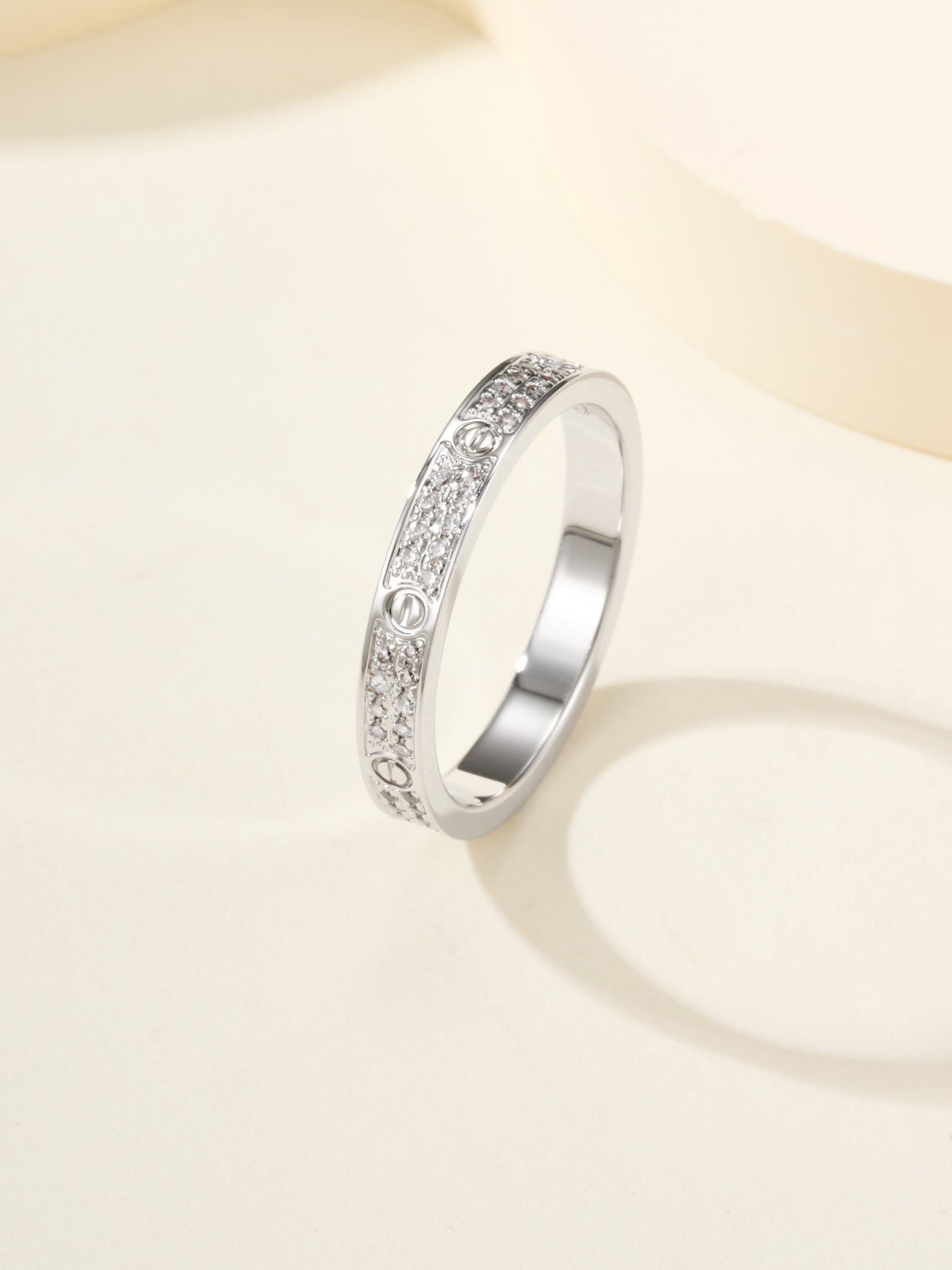 Ultra narrow Love Starry Sky Ring 3mm - Image 3
