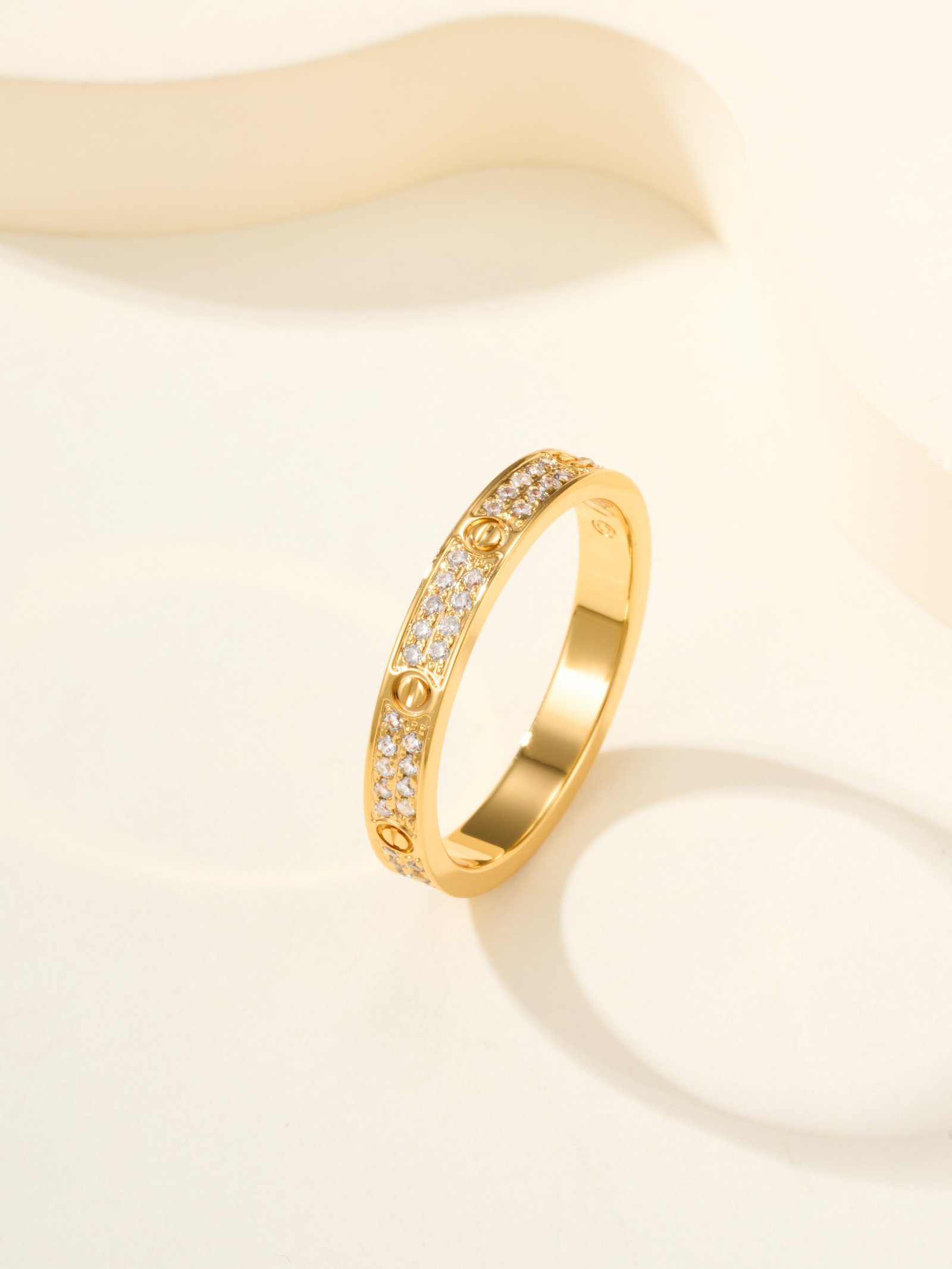 Ultra narrow Love Starry Sky Ring 3mm - Image 4