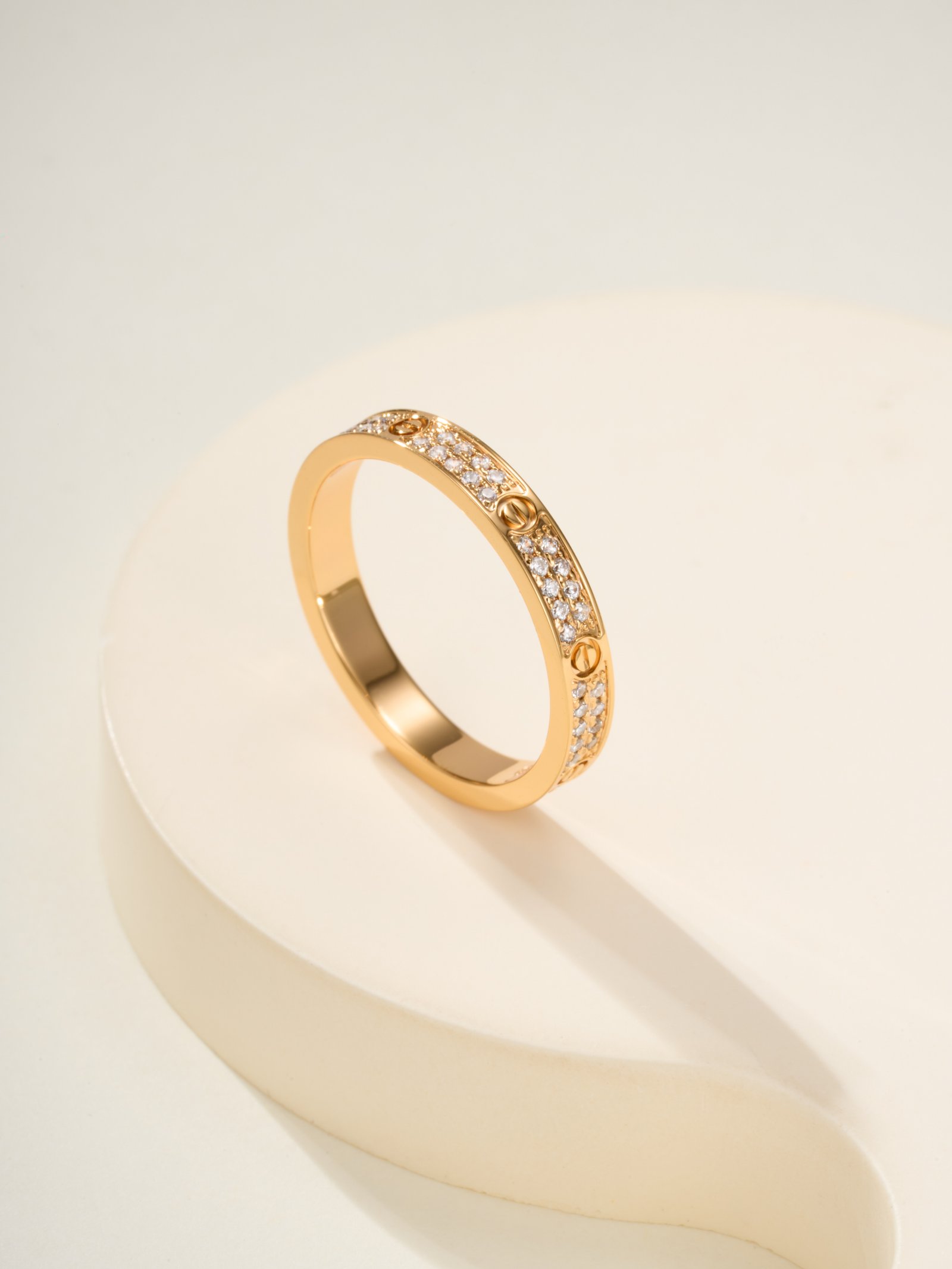 Ultra narrow Love Starry Sky Ring 3mm - Image 7