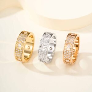 Love Starry Sky 6 Main Diamond Ring (approximately 6mm)