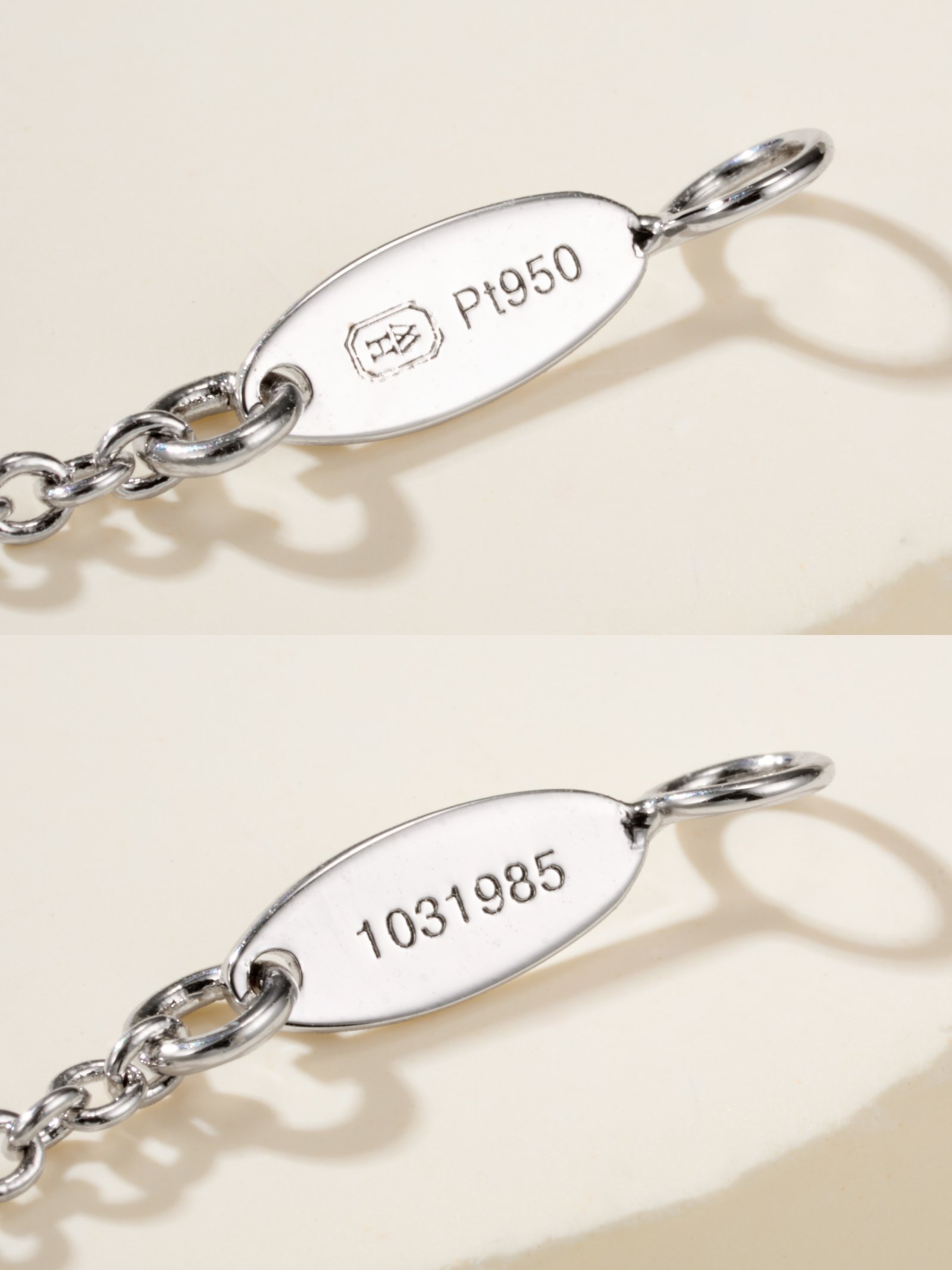 HW rectangular blue diamond necklace - Image 13