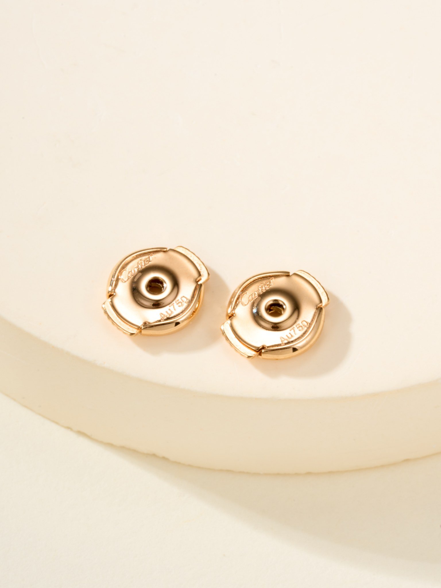 JUSTE UN CLOU Double Loop Nail Earrings - 图片 5
