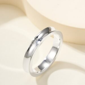 Classic 1837 Narrow Edition Color White Ring from T Home