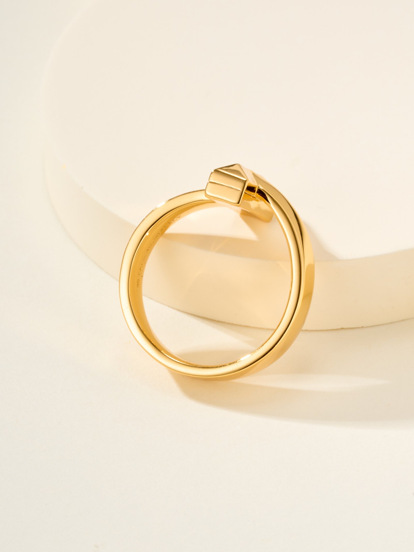 T1 Wide Diamond Free Ring - 图片 10