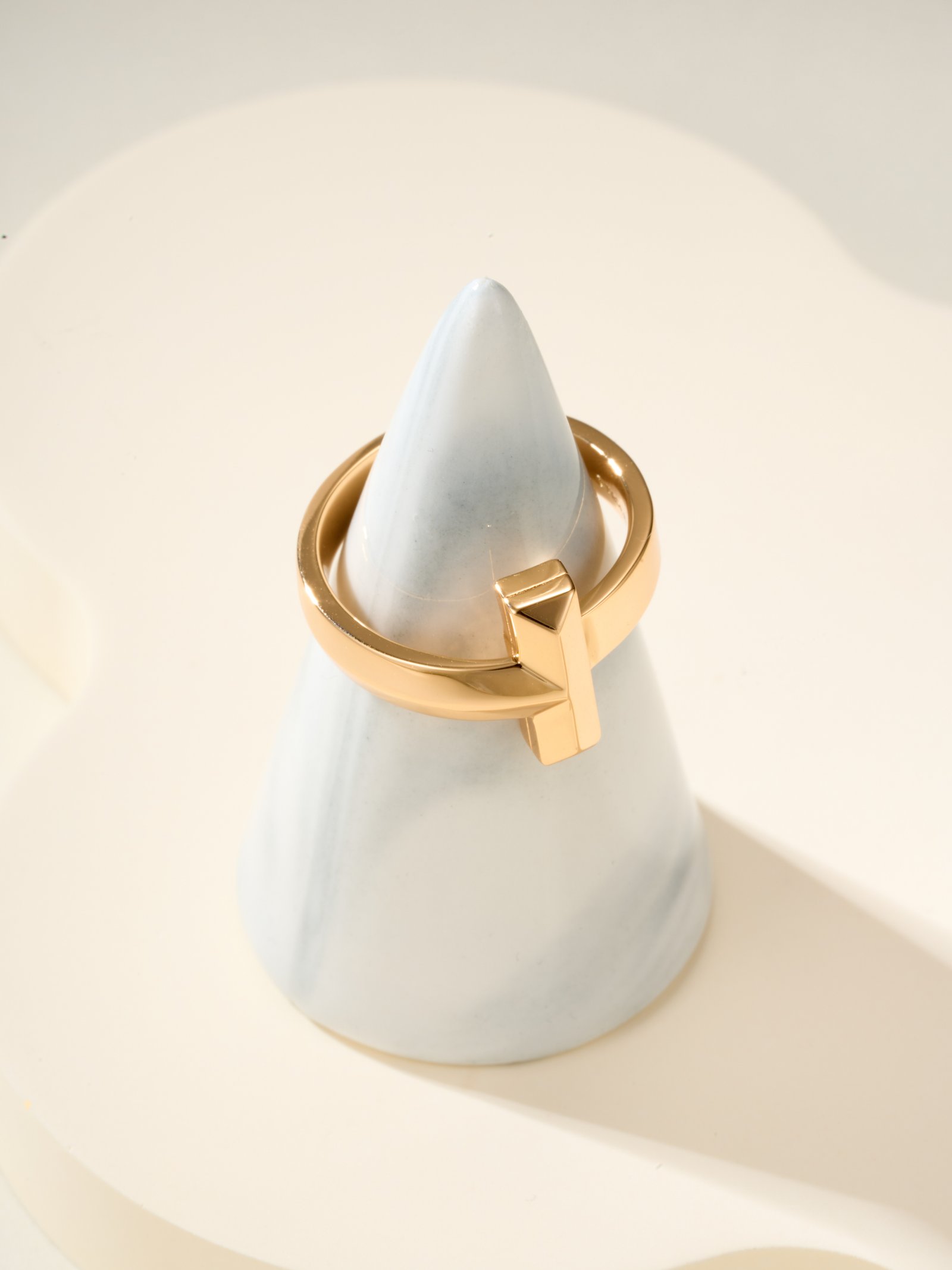 T1 Wide Diamond Free Ring - 图片 5