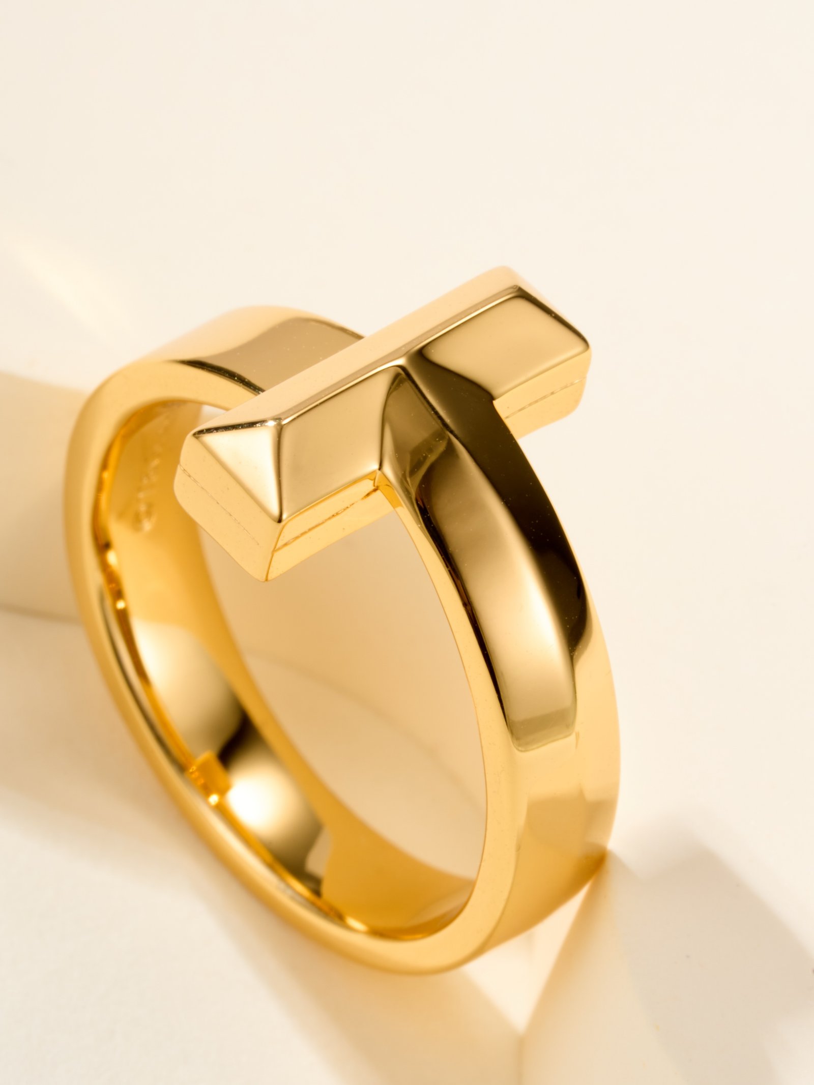 T1 Wide Diamond Free Ring - 图片 9