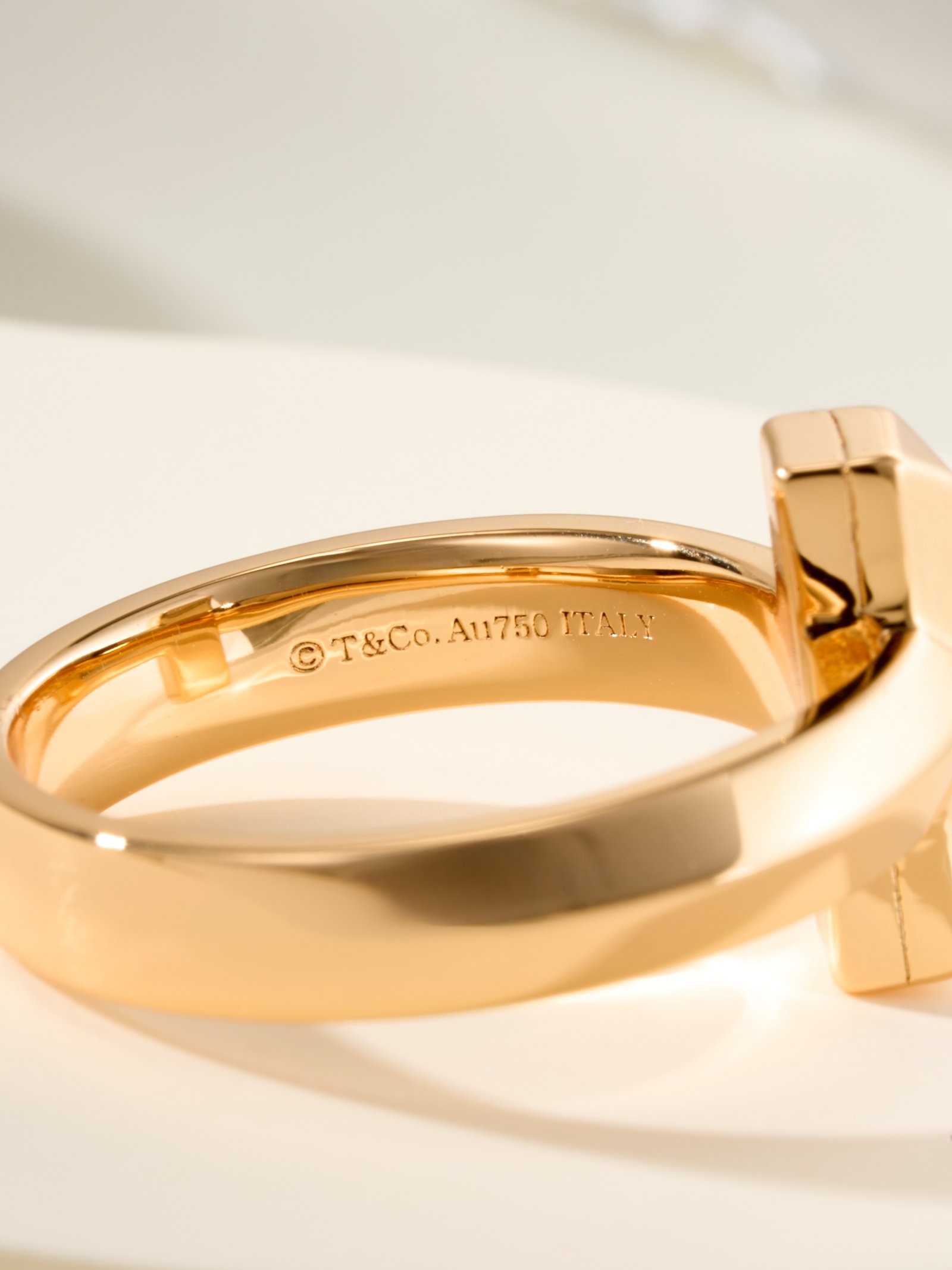 T1 Wide Diamond Free Ring - 图片 6