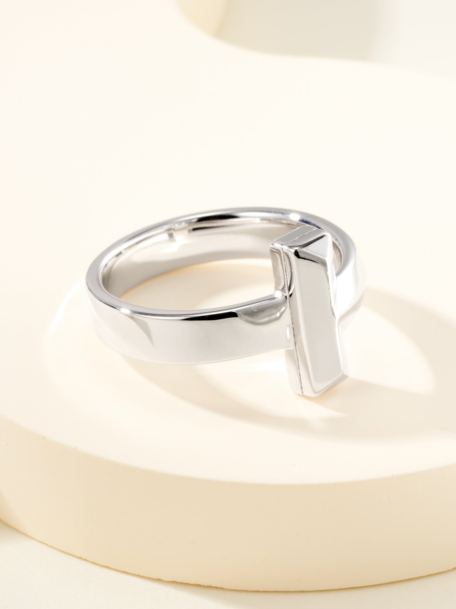 T1 Wide Diamond Free Ring - 图片 7