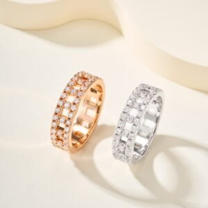 True Wide 5.5 Full Diamond Ring