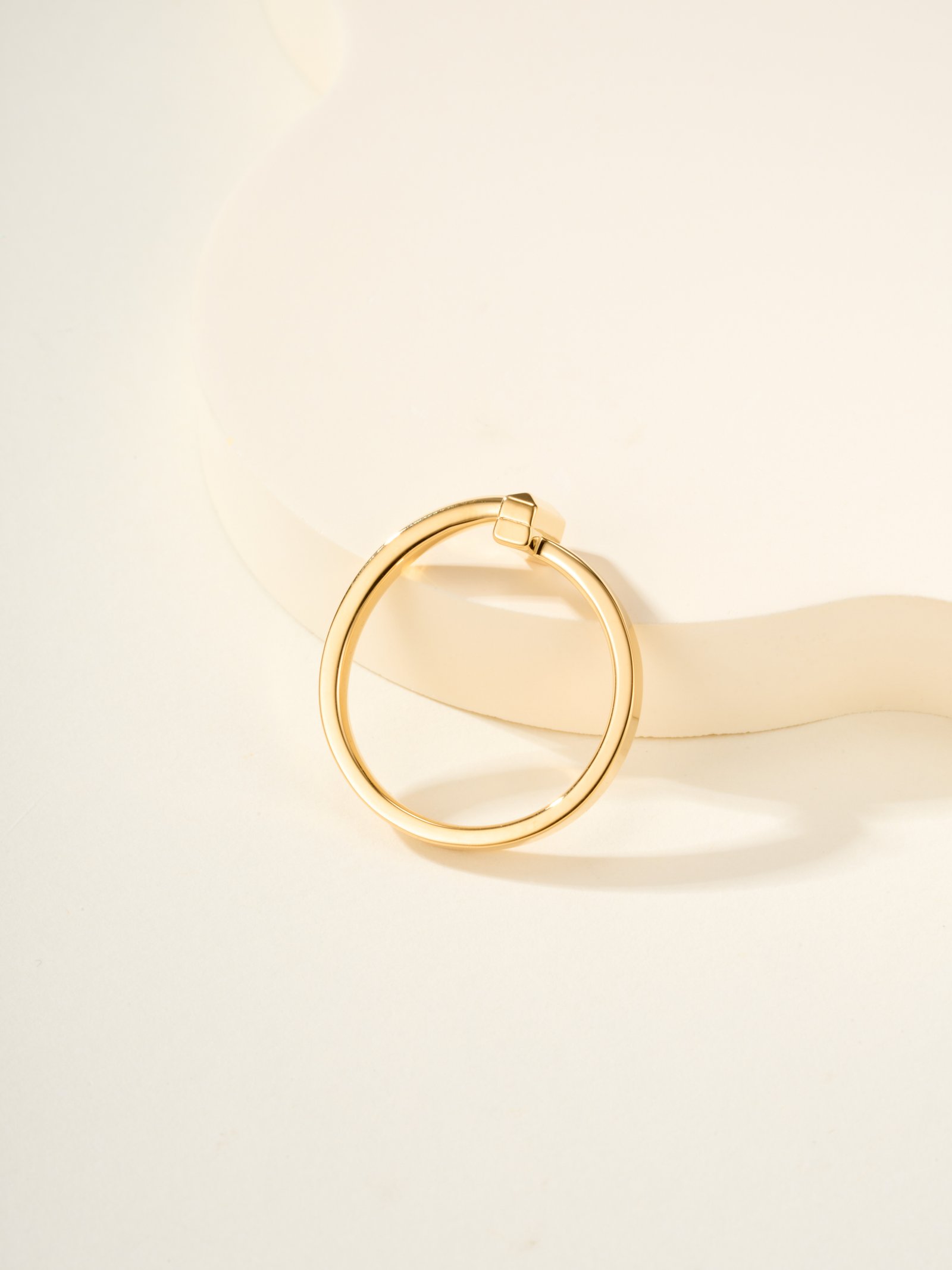 T1 new diamond free narrow ring - 图片 9