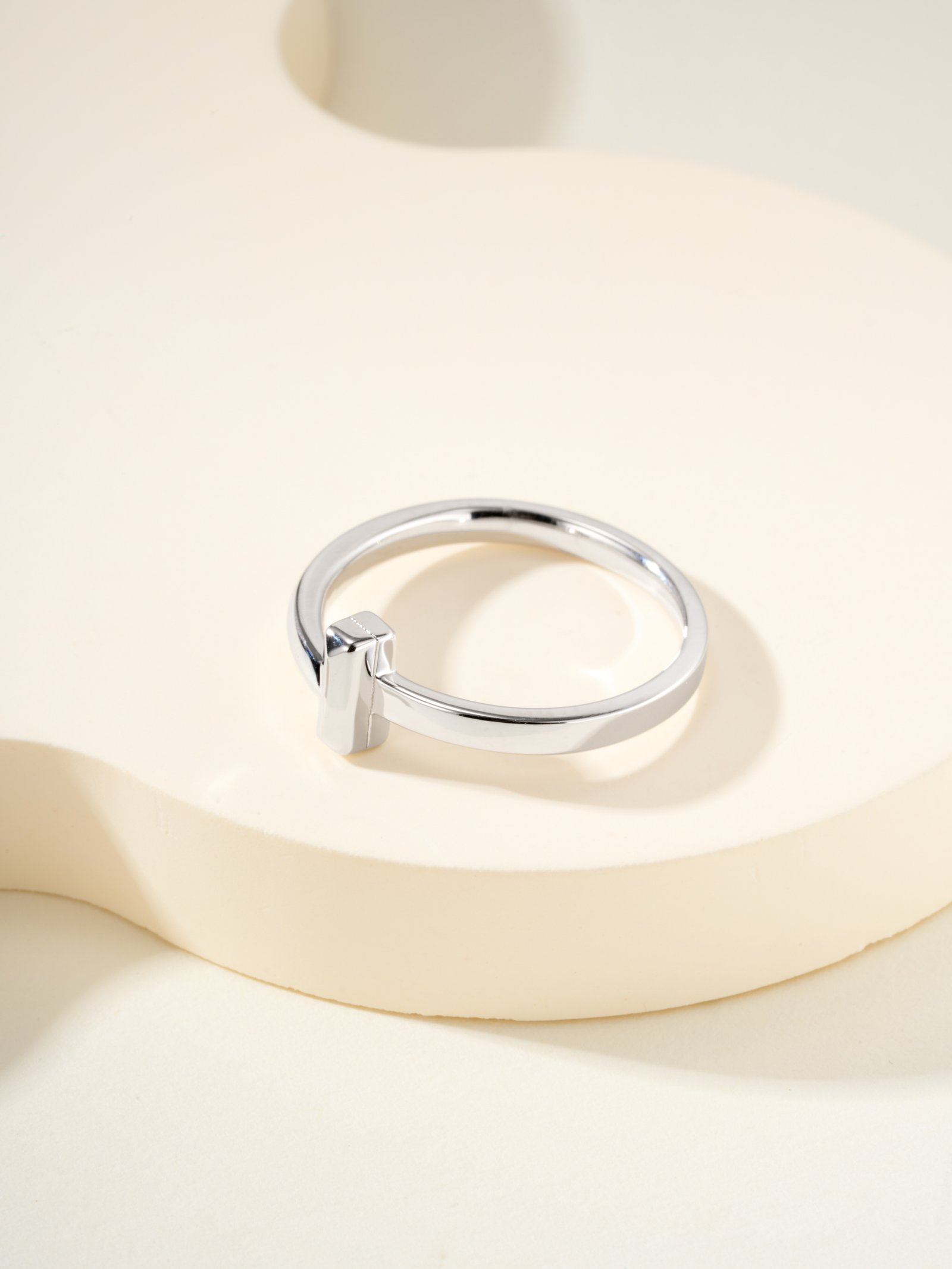 T1 new diamond free narrow ring - 图片 8